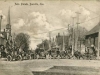 Parade automobile à Danville en 1922