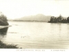 View of Mount Orford and the lake Memphremagog