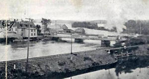 Le pont de Magog (environ 1905)