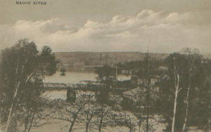 Le pont de Magog (environ 1910)