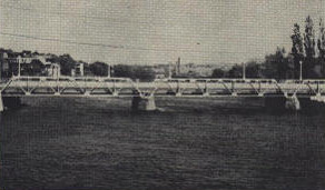 Le pont de Magog (environ 1945-1955)